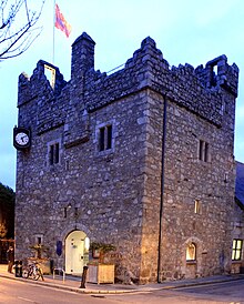 A Norman-era castle in Dalkey