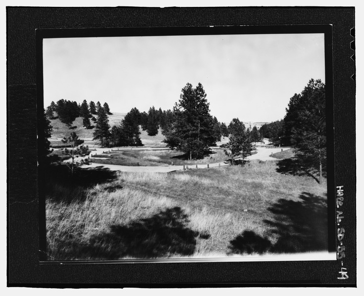 File:Date unknown Elk Mountain Campground. - Wind Cave Roads and Bridges, Hot Springs, Fall River County, SD HAER SD-55-49.tif