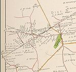Map of Delmar in 1891 Delmarmap1891.jpg