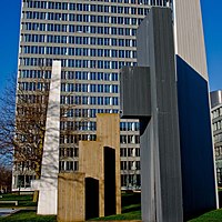 Monument Rijkswaterstaat in Den Haag