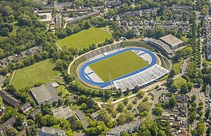 Der Sportpark Nord in einer Luftaufnahme