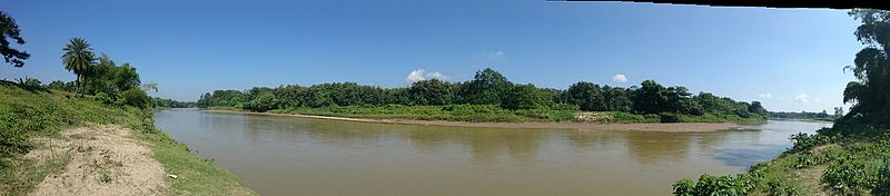 Dhalai River panorama