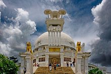 Dhauli, Orissa Dhauli-Giri-Shanti-Stupa-Bhubaneswar-Orissa.jpg