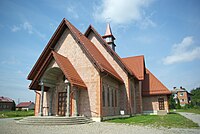 Kościół filialny pw. Miłosierdzia Bożego w Sanoczku (2015)