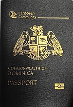 صورة مصغرة لـ جواز سفر دومينيكي