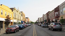 Downtown Adrian along Main Street