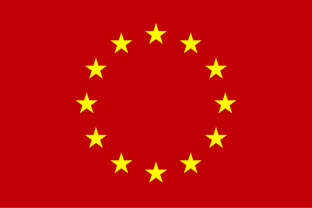 File Drapeau Europe Sociale Svg Wikimedia Commons
