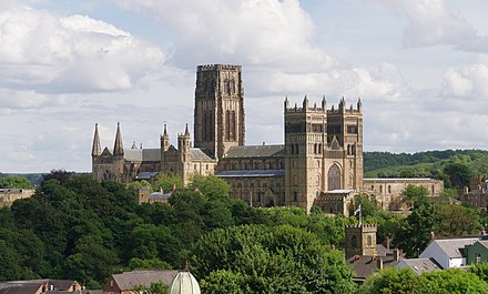 Durham Cathedral. The Norman cathedral was built 1093–1133