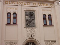 Pamětní deska Jana Ladislava Dusíka, Čáslav