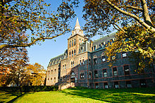 The historic Edwin A. Stevens Hall, home to the Charles V. Schaefer Jr. School of Engineering and Science EAS Hall SIT.jpg