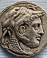Egypt - king Ptolemaios I - 323-285 BC - silver tetradrachm - head of Alexander III - Zeus Aetophoros - München SMS 02