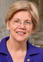 Senator Elizabeth Warren gave the keynote speech on the first night of the convention Elizabeth Warren 2016.jpg