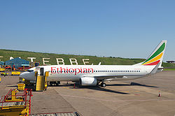 En Ethiopian Airlines Boeing 737, magen til Flight 409