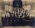 Medlemmar av Dunedin Law Courts i 1902.