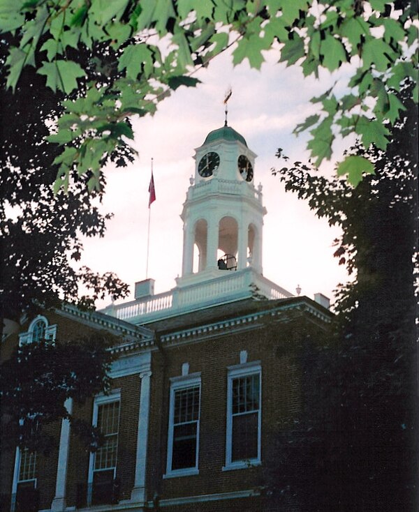 Phillips Exeter Academy in New Hampshire, one of the oldest private boarding schools in the United States