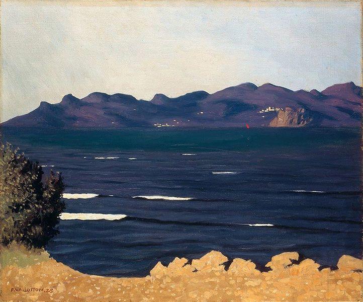 File:Félix Vallotton, 1925 - L’Estérel et la baie de Cannes.jpg