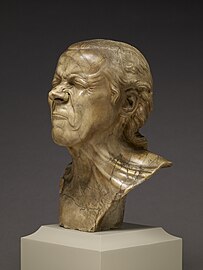 Franz Xaver Messerschmidt, L'Homme vexé, entre 1771 et 1783, Los Angeles, Getty Center.