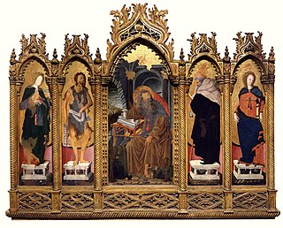 <i>Lazara Altarpiece</i> C. 1450 painting by Francesco Squarcione