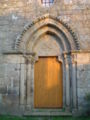 Fachada principal da igrexa de San Xoán de Sadurnín.