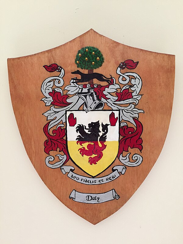 Daly (Ó Dálaigh) coat of arms