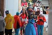 Deutsch: 2. und finaler Lauf der Juniorinnen bei den 33. FIL Juniorenweltmeisterschaften 2018 in Altenberg/Erzgebirge am 1. Februar 2018 (Namen der Abgebildeten in den Kategorien) English: 2nd and final run female juniors at the 2018 33th FIL Junior World Championships at Februar 1st alt Altenberg, Germany (names in categories)