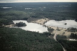 Södra Kornsjön vid Trängesundet