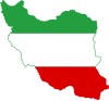 Flag-map of Iran (tricolour).svg