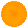 Thumbnail for File:Fleur abstraite orange.png