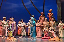 Scene from a 2015 performance of Les pecheurs de perles by Georges Bizet Florida Grand Opera presents The Pearl Fishers (16045213803).jpg