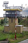 Military lookout tower on the coast