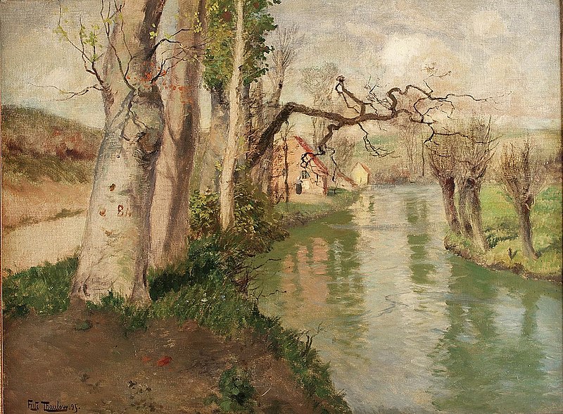 File:Frits Thaulow-Fra Dieppe med elven Arques.jpg