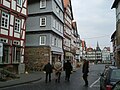 Old houses along the marketplace