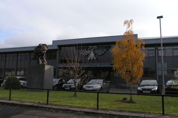Games Workshop headquarters in Nottingham