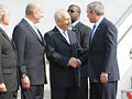 George W Bush and Shimon Peres (2008).jpg