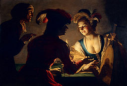 Gerrit van Honthorst - De koppelaarster