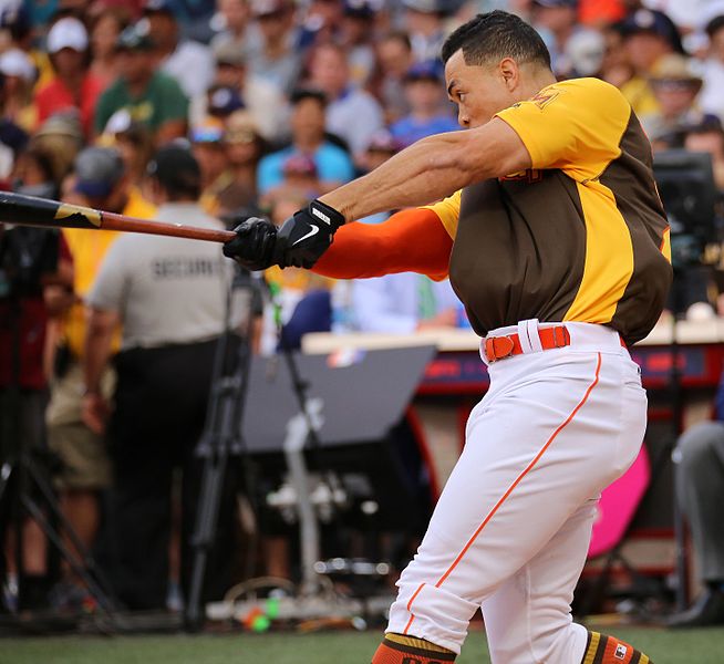 File:Giancarlo Stanton competes in semis of '16 T-Mobile -HRDerby. (28496639291).jpg