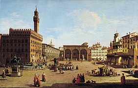 Piazza della Signoria à Florence.