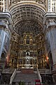 Het altaarstuk van de kloosterkerk van het klooster van Hiëronymus te Granada