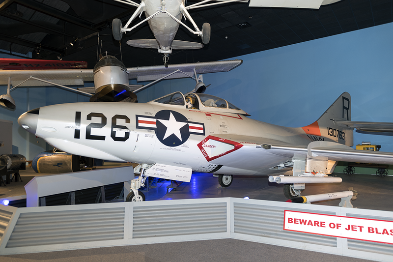 File:Grumman F9F-7 Cougar at the Cradle of Aviation Museum on 29 August 2017.png