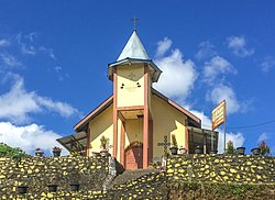 Gereja HKBP Pardomuan Nauli di Dusun Partuahan