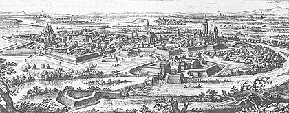 Hanau – Auszug aus der Topographia Hassiae von Matthäus Merian 1655