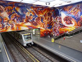 Imagem ilustrativa do artigo Hankar (metrô de Bruxelas)