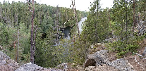 A view from Helvetinjärvi National Park, Ruovesi
