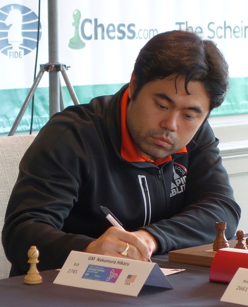 International Chess Federation on X: 🇺🇸 Hikaru Nakamura beats 🇷🇸  Alexey Sarana to score a winning hat-rick; this brings him to a score of  4/5, joining Esipenko in the lead! Hikaru played