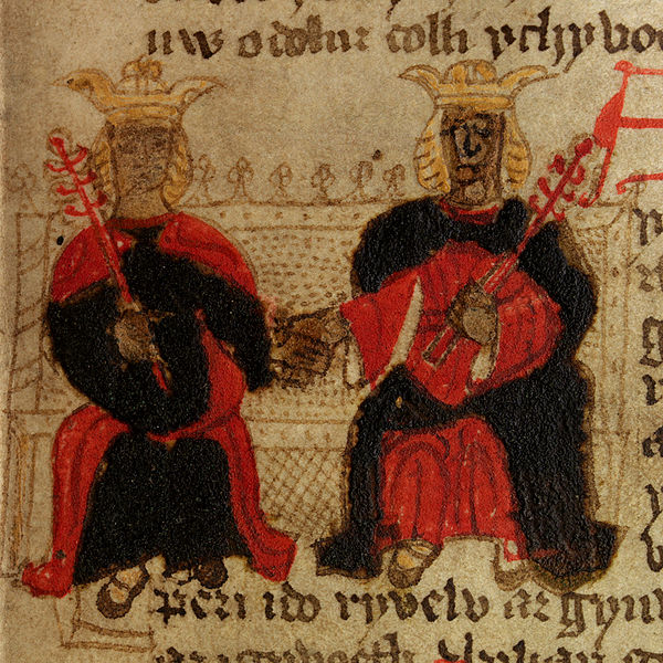 File:History of the Kings (f.18) Morgan and Cunedda.jpg