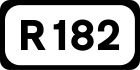R182 road shield))
