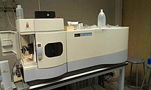 PerkinElmer optical emission spectrometer, 2014 Icp machine.jpg