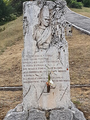 Memoriale agli ascari in Abruzzo