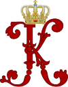 Imperial Monogram of Prince John Constantinovich of Russia