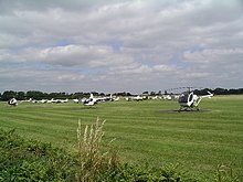 Aircraft at Weston Airport in 2003